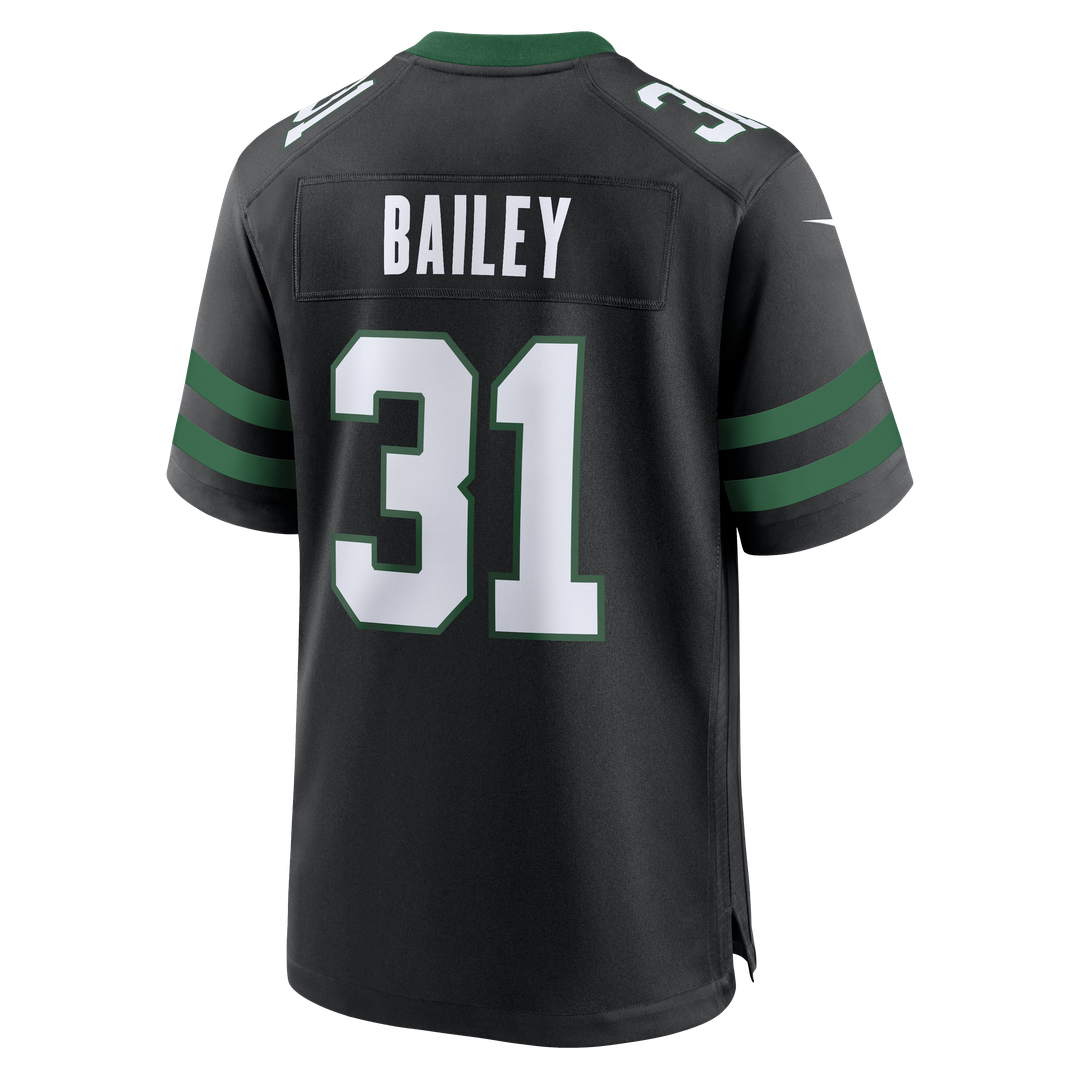 David Bailey New York Jets Alternate Game Player Jersey - Legacy Black