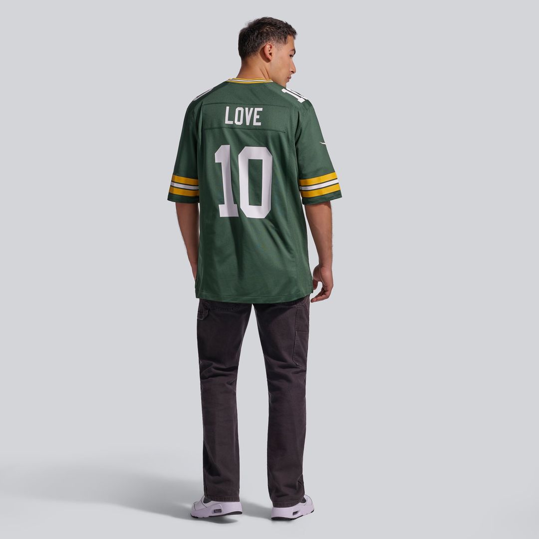 Jordan Love Green Bay Packers Player Game Jersey - Green