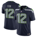 12s Seattle Seahawks Team Vapor F.U.S.E. Stitched Limited Jersey - College Navy