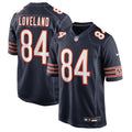 Colston Loveland Chicago Bears Team Game Jersey - Navy