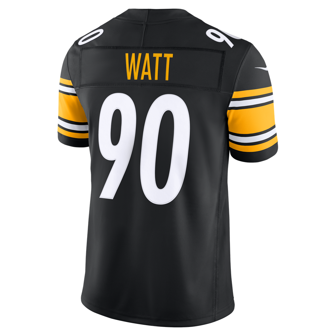 T.J. Watt Pittsburgh Steelers Team Vapor F.U.S.E. Stitched Limited Jersey - Black