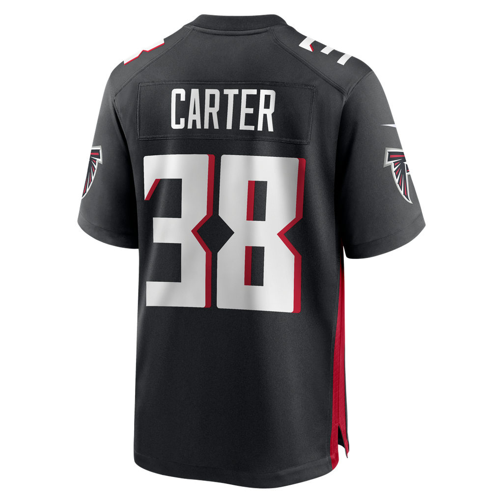 Nathan Carter Atlanta Falcons Team Game Jersey - Black