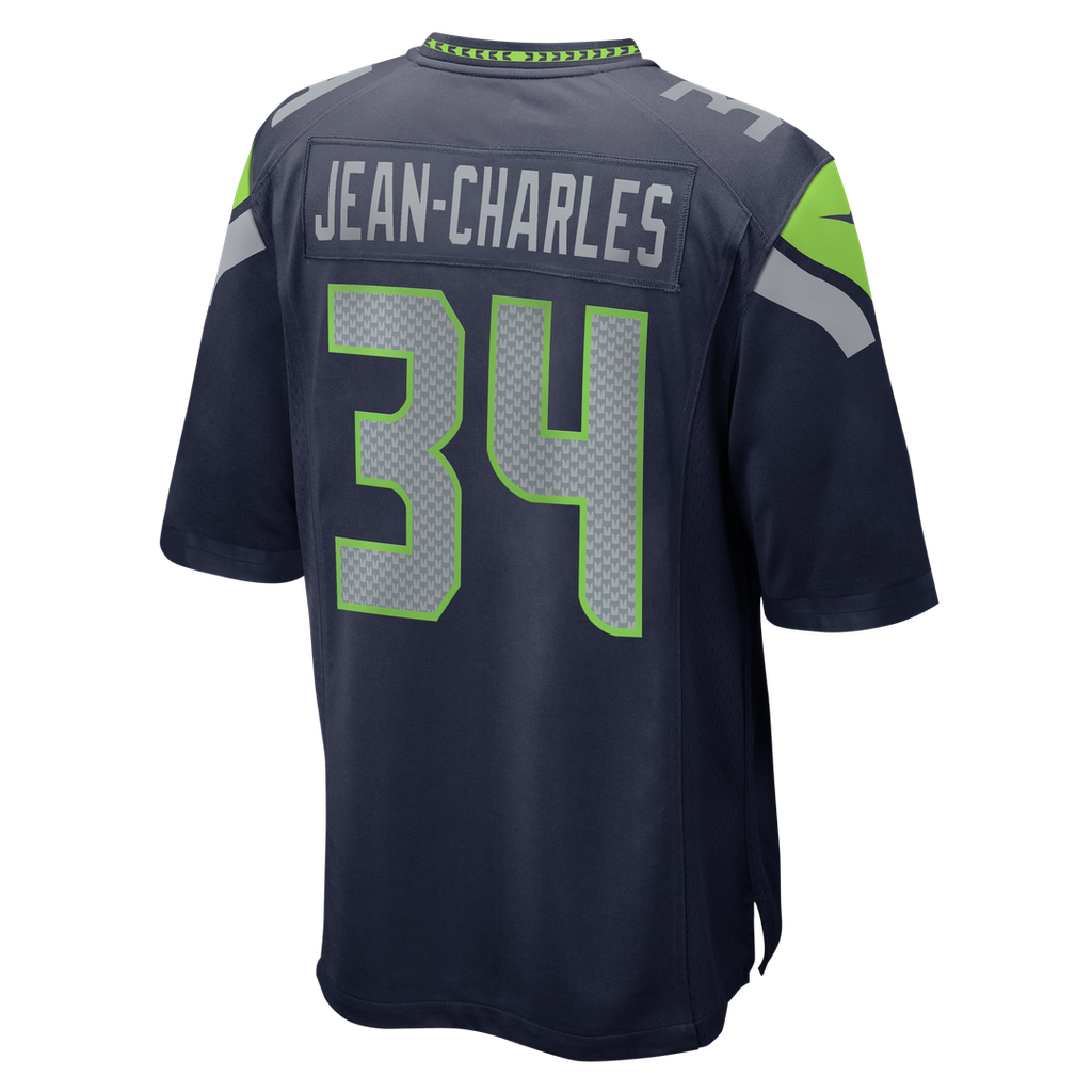 Shemar Jean - Charles Seattle Seahawks Team Game Jersey - College Navy