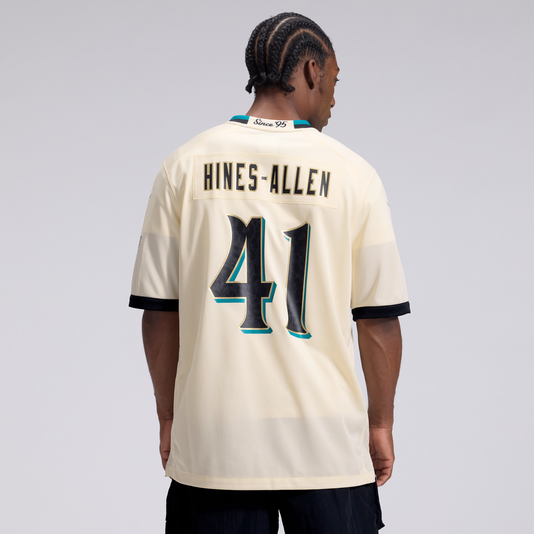 Josh Hines - Allen Jacksonville Jaguars 2026 Rivalries Collection Game Jersey - Natural