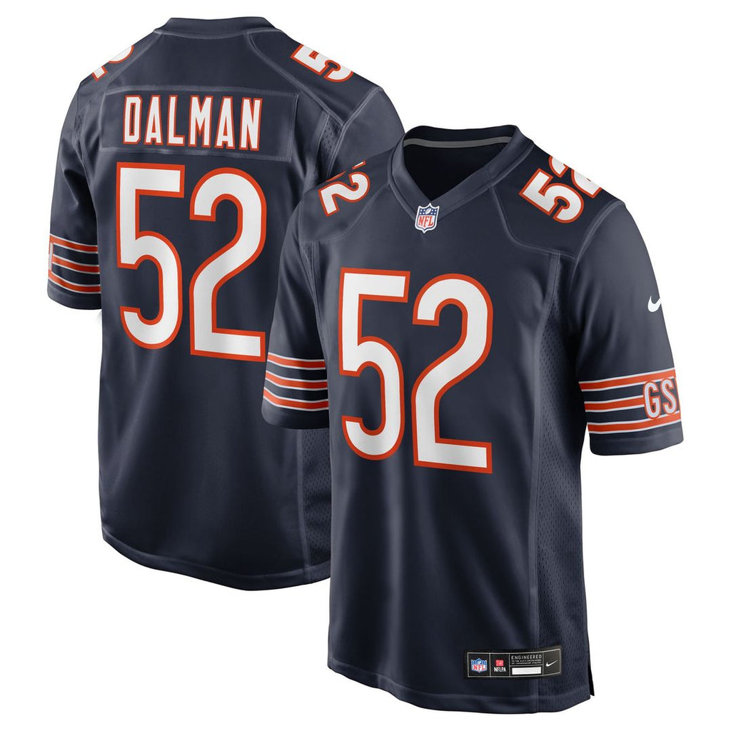 Drew Dalman Chicago Bears Team Game Jersey - Navy