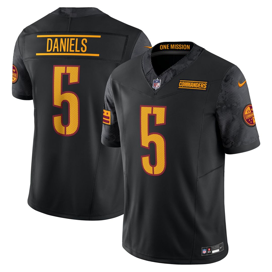Jayden Daniels Washington Commanders Vapor F.U.S.E. Limited Super Bowl Era Jersey - White