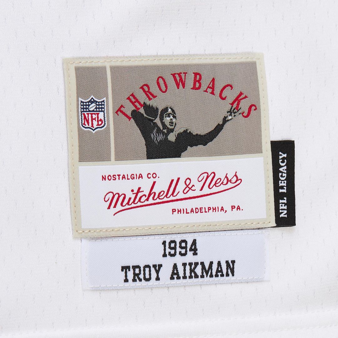 Troy Aikman Dallas Cowboys 1994 Alternate Legacy Replica Jersey - White