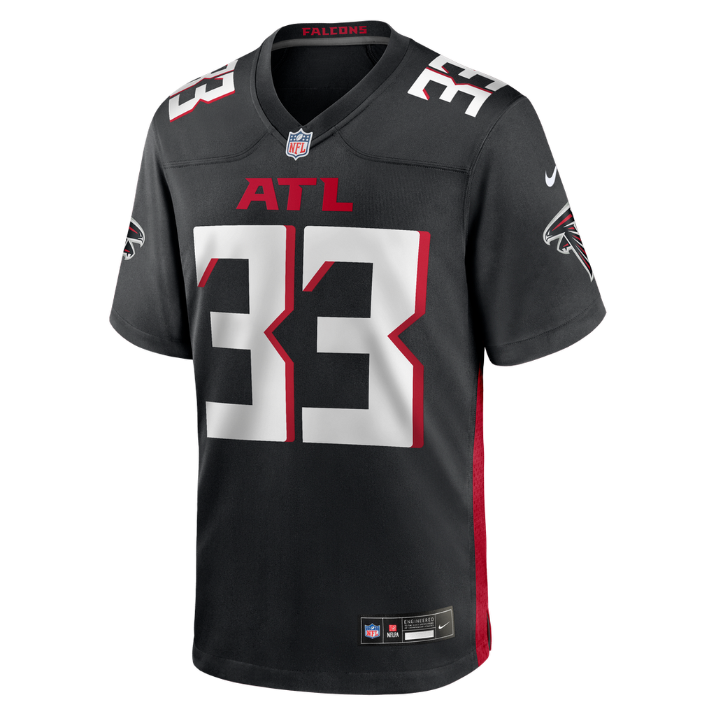 Michael Turner Atlanta Falcons Game Retired Player Jersey - Black