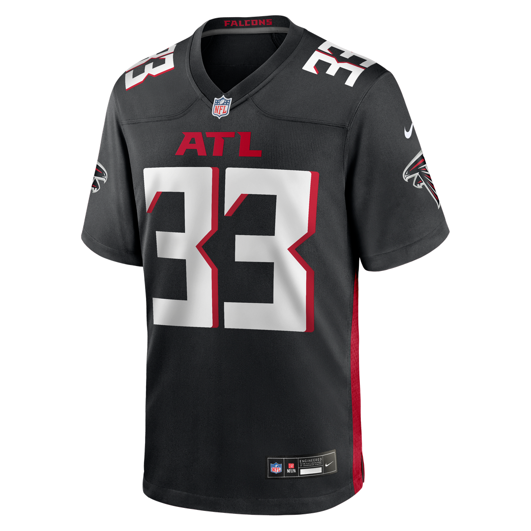 Michael Turner Atlanta Falcons Game Retired Player Jersey - Black