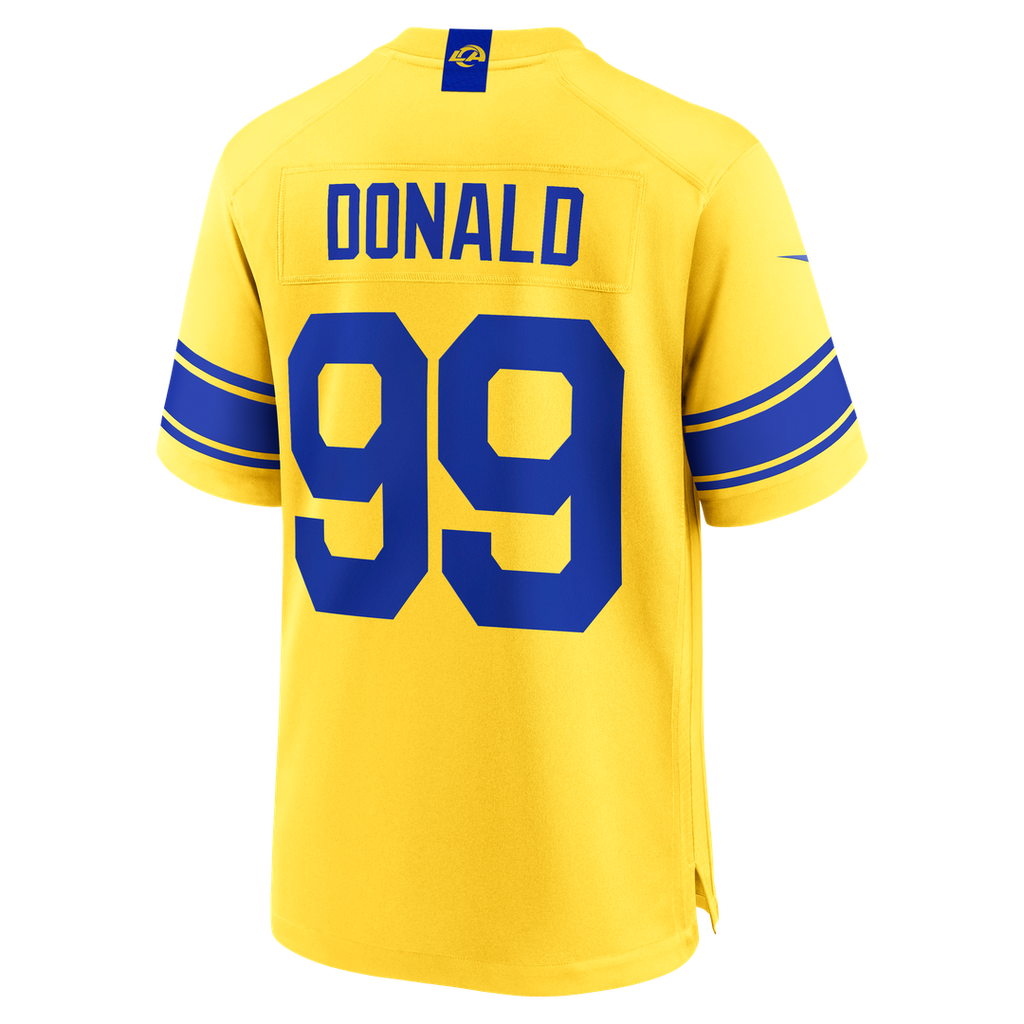 Aaron Donald Los Angeles Rams Game Jersey - Royal
