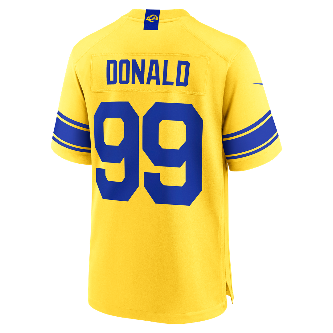 Aaron Donald Los Angeles Rams Game Jersey - Royal