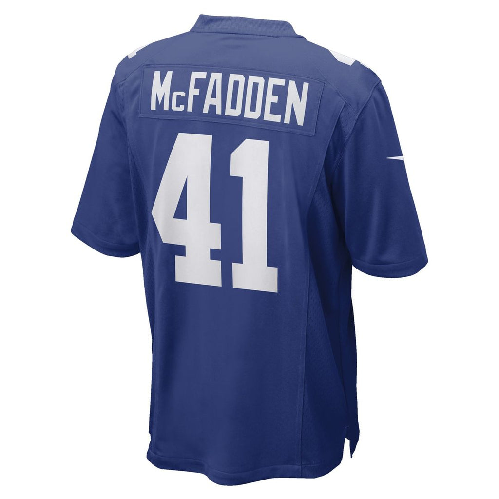 Micah McFadden New York Giants Game Player Jersey - Royal