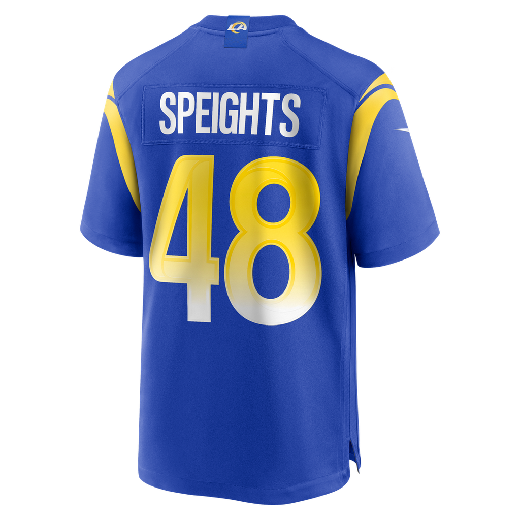 Omar Speights Los Angeles Rams Game Jersey - Royal