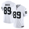 Brock Bowers Las Vegas Raiders Vapor F.U.S.E. Stitched Limited Jersey - White