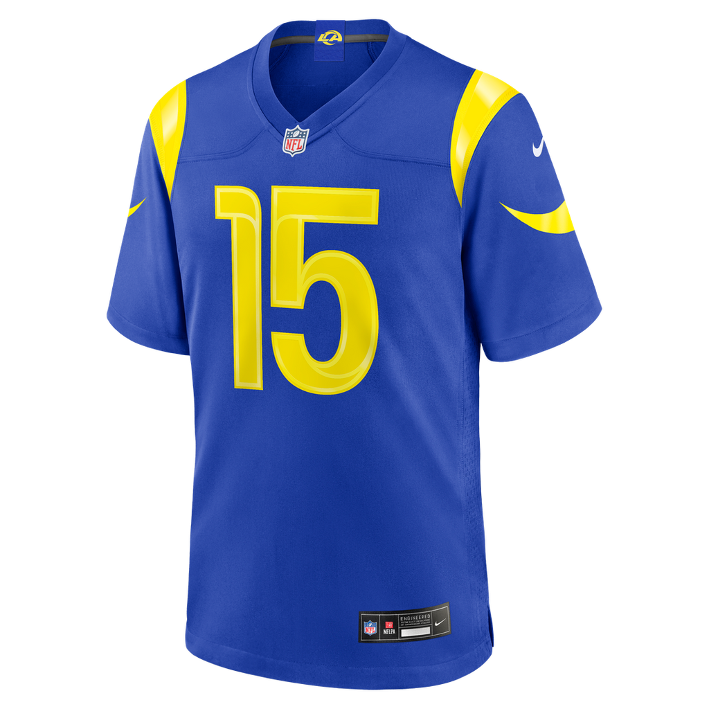 Ty Simpson Los Angeles Rams Team Game Jersey - Royal