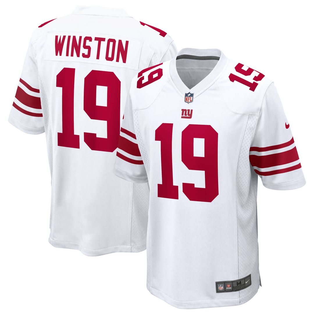 Jameis Winston New York Giants Game Jersey - White