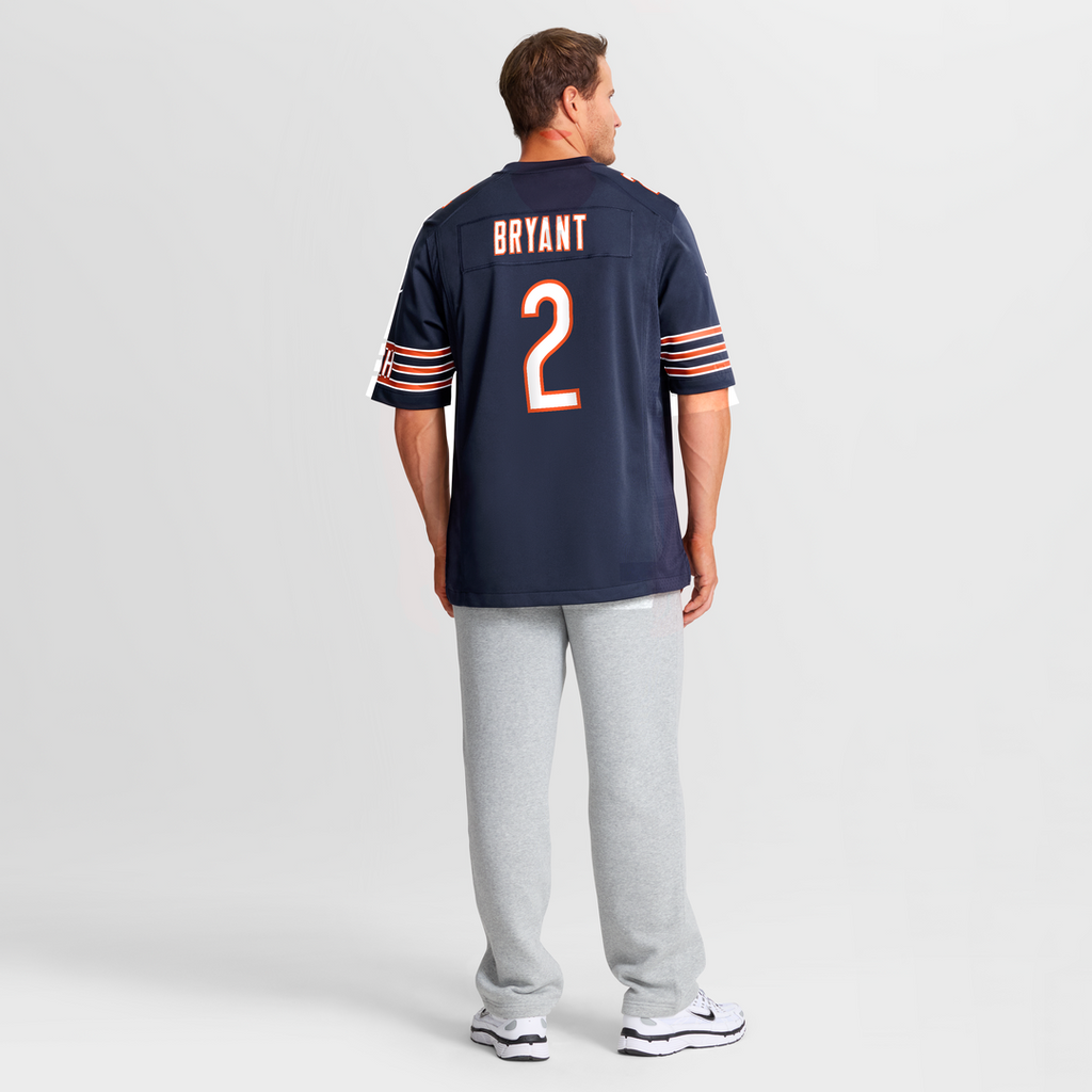 Coby Bryant Chicago Bears Team Game Jersey - Navy