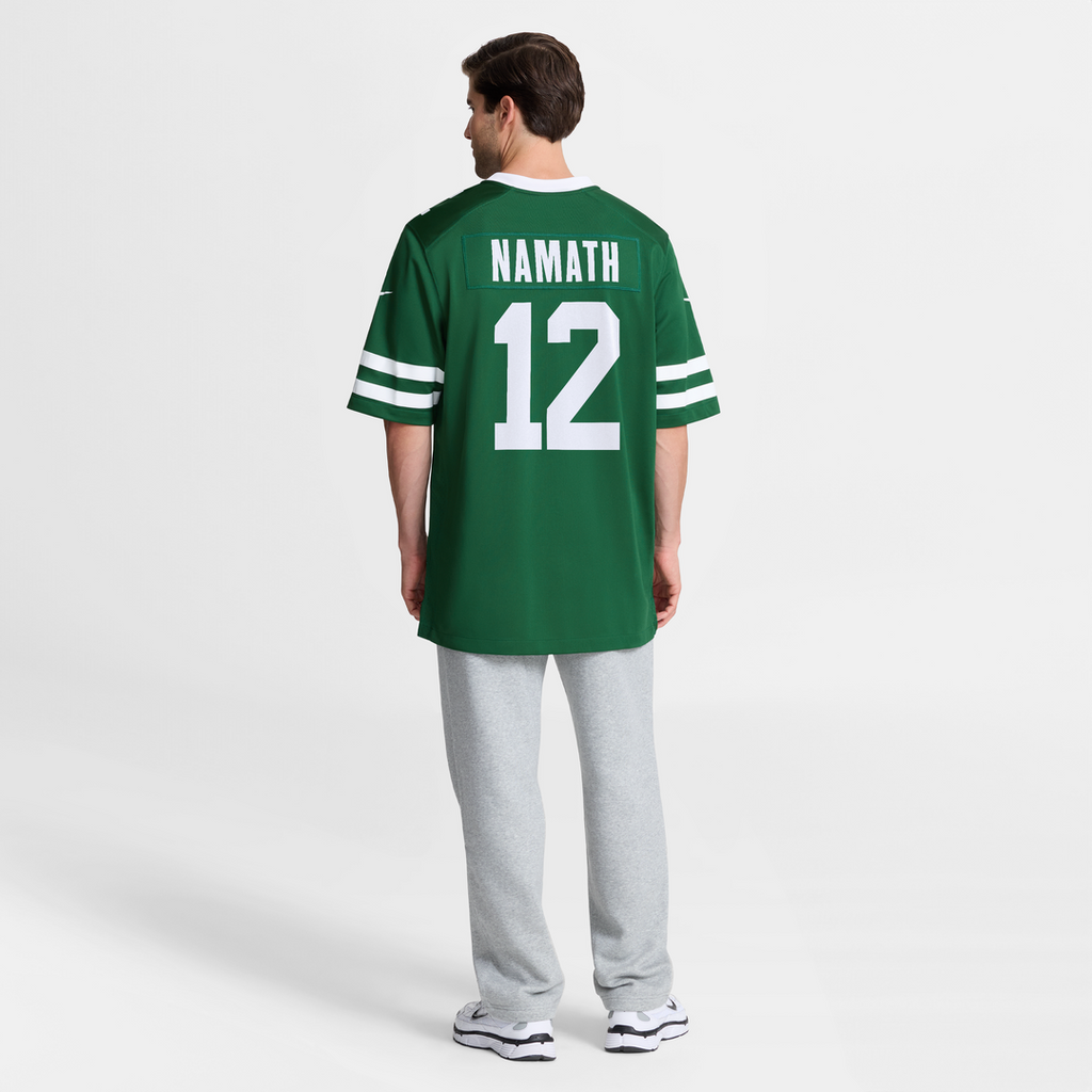 Joe Namath New York Jets Classic Alternate Retired Player Game Jersey - White