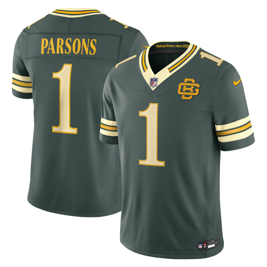 Micah Parsons Green Bay Packers 2026 Rivalries Collection Stitched Limited Jersey - Green