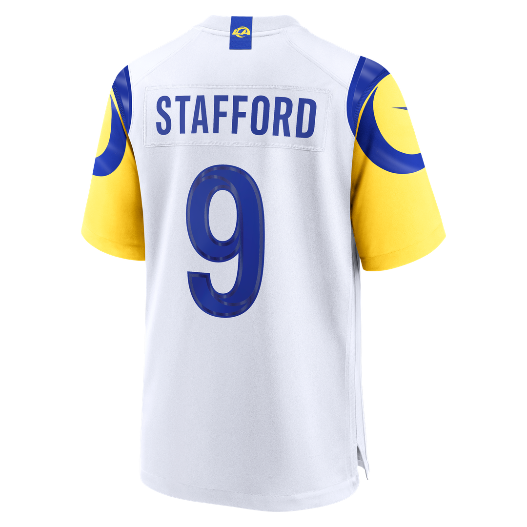 Matthew Stafford Los Angeles Rams White Game Player Jersey - White