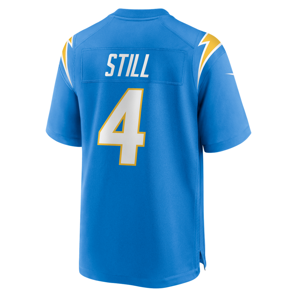 Tarheeb Still Los Angeles Chargers Team Game Jersey - Powder Blue