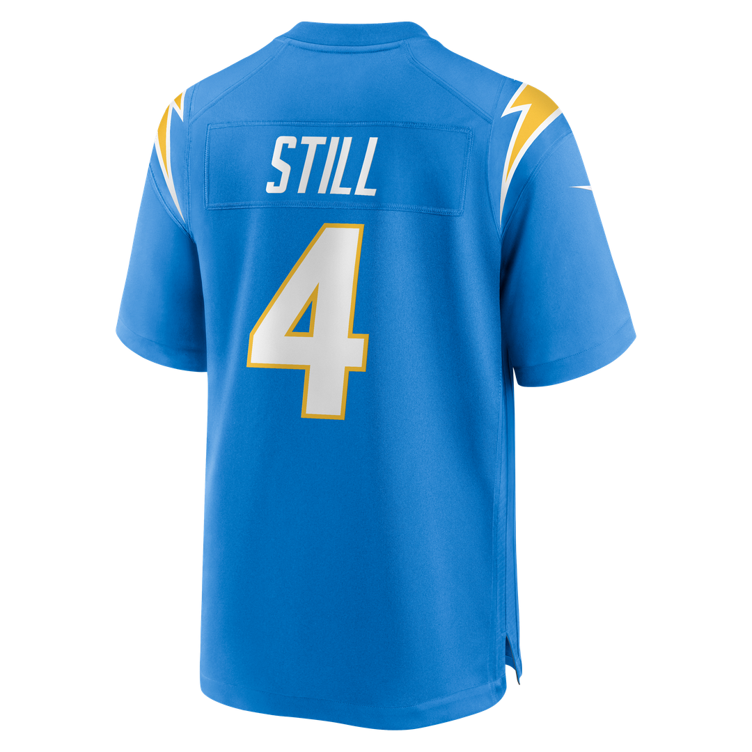 Tarheeb Still Los Angeles Chargers Team Game Jersey - Powder Blue