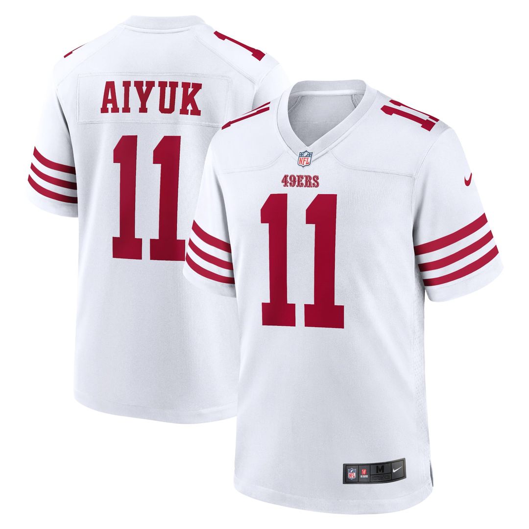 Brandon Aiyuk San Francisco 49ers Team Player Game Jersey - Scarlet