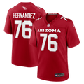 Will Hernandez Arizona Cardinals Team Game Jersey - Cardinal