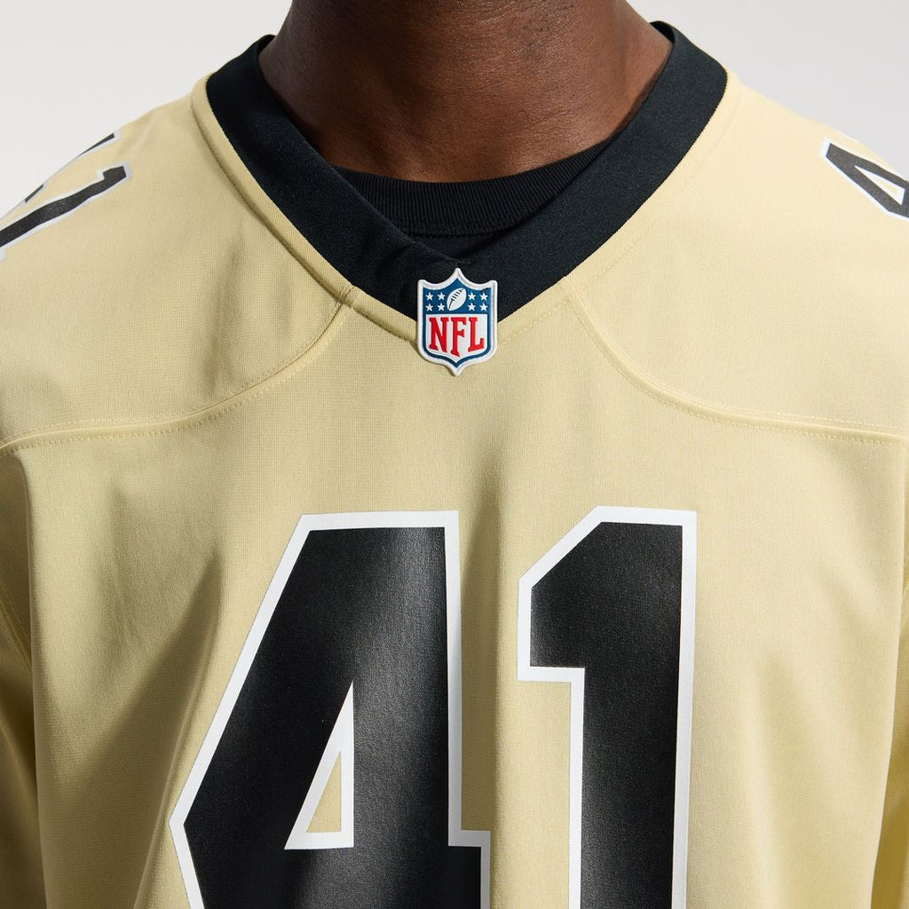 Alvin Kamara New Orleans Saints Gameday Golds Alternate Game Player Jersey - Gold