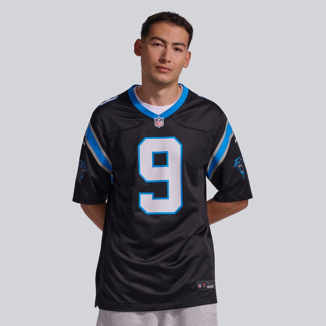 Bryce Young Carolina Panthers Team Game Jersey - Black