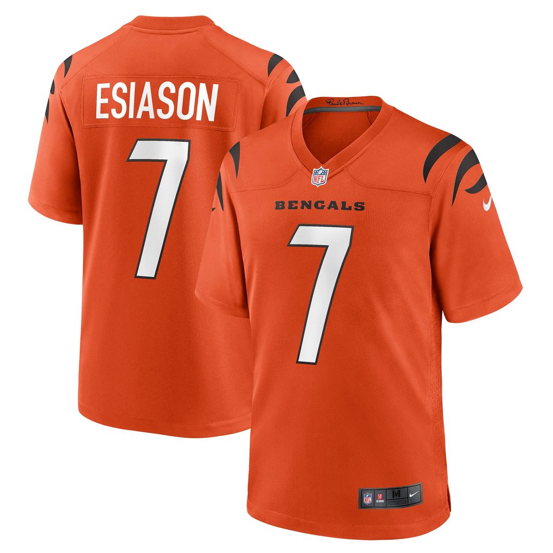 Boomer Esiason Cincinnati Bengals Retired Player Jersey - Black