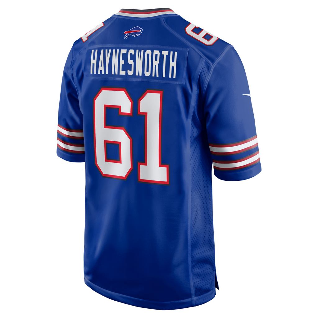 Sincere Haynesworth Buffalo Bills Team Game Jersey - Royal