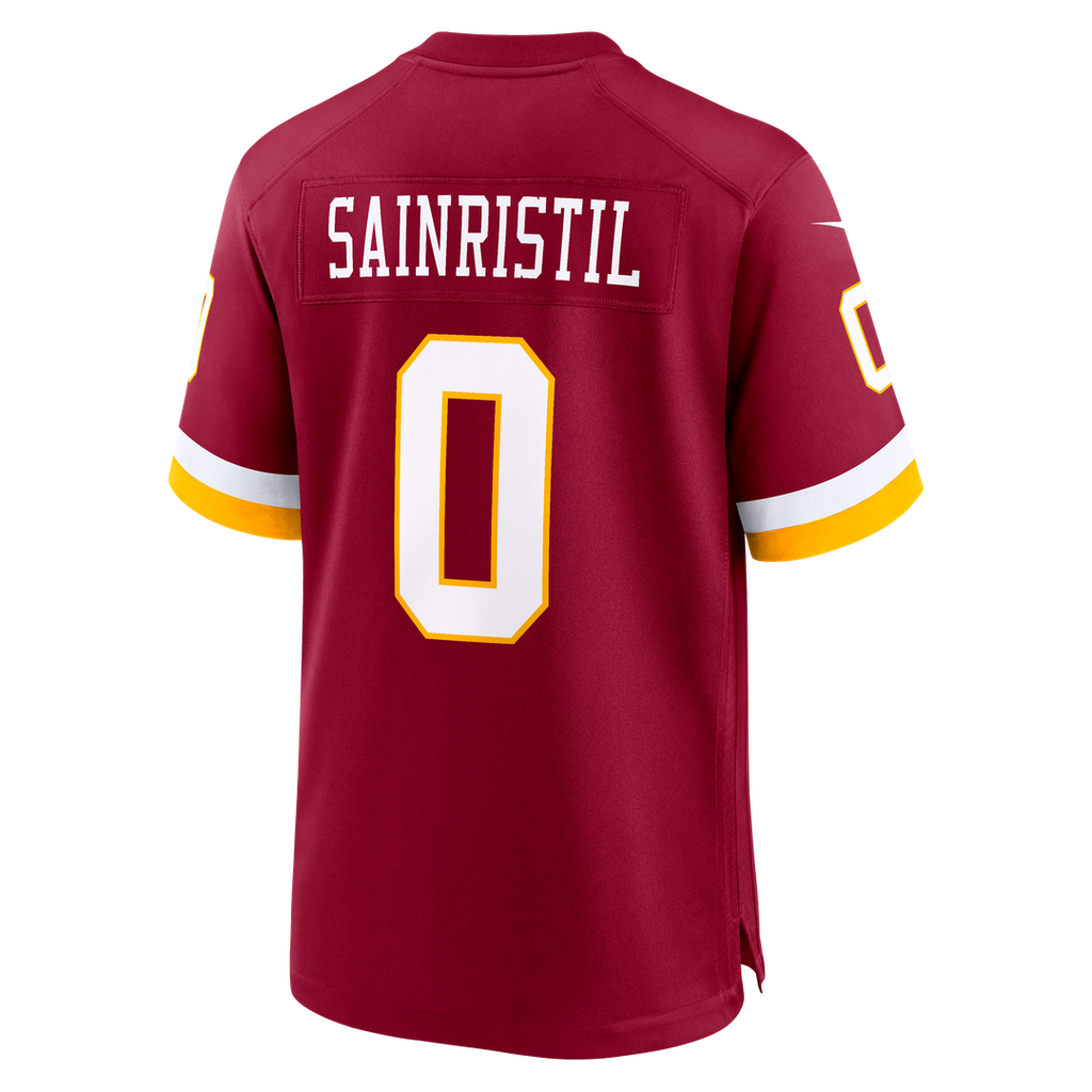 Mike Sainristil Washington Commanders Hail Raiser Alternate Game Jersey - Black