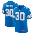 Khalil Dorsey Detroit Lions Team Game Jersey - Blue
