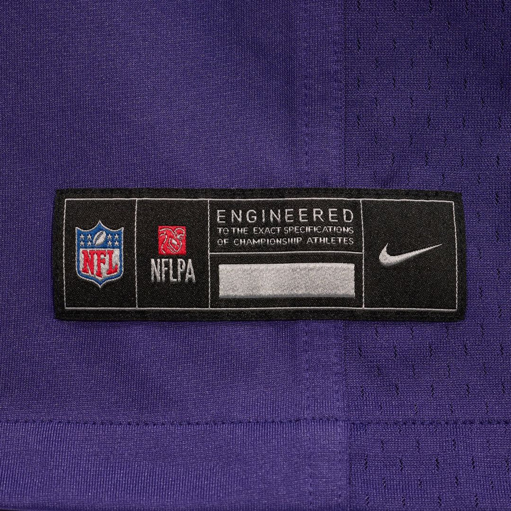 Steve McNair Baltimore Ravens Game Retired Player Jersey - Purple