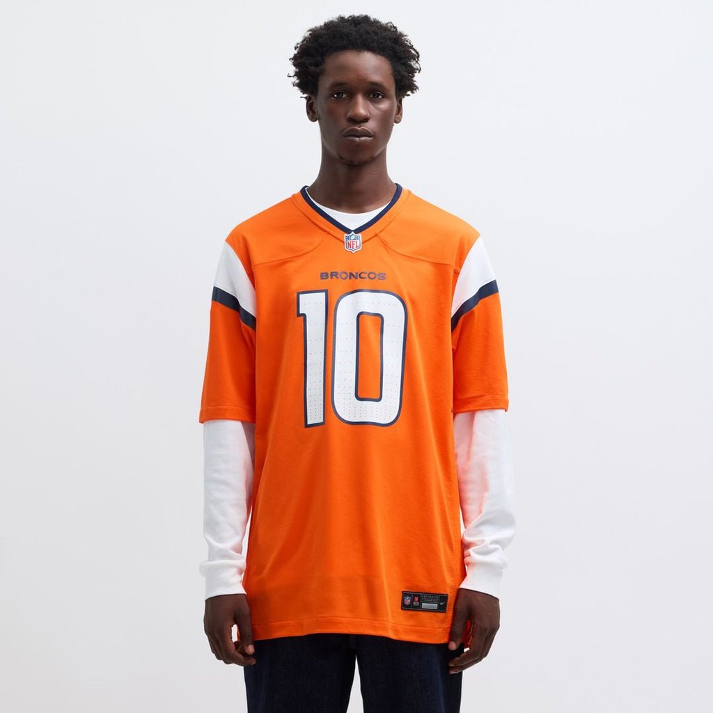 Bo Nix Denver Broncos Alternate Game Jersey - Navy
