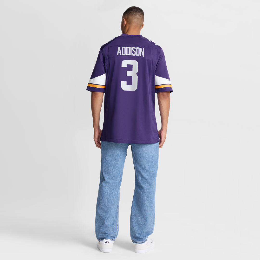 Jordan Addison Minnesota Vikings Alternate Game Player Jersey - White