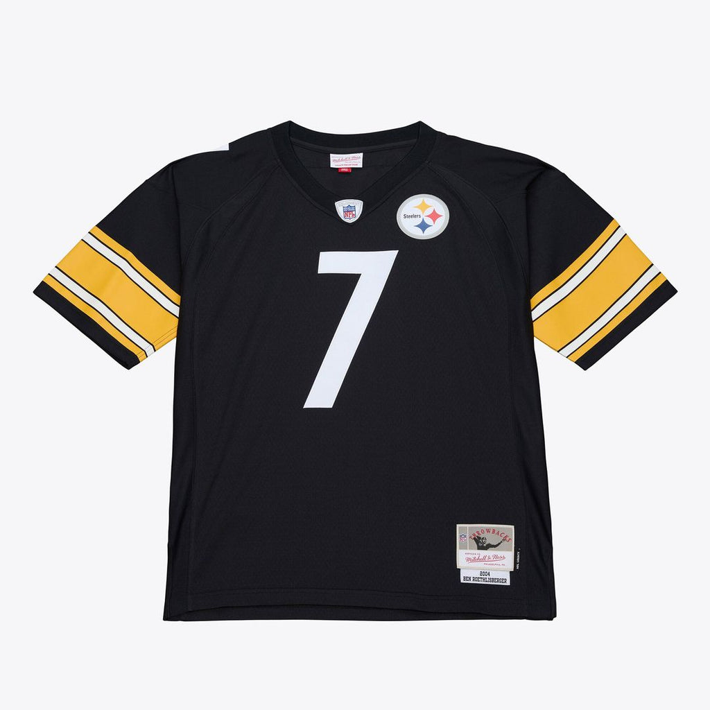Ben Roethlisberger Pittsburgh Steelers 2004 Legacy Throwback Replica Jersey - Black