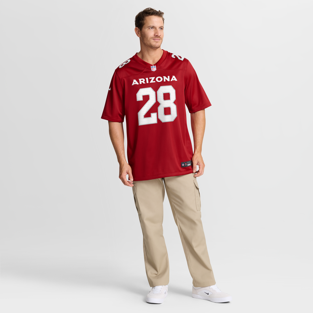 Elijah Jones Arizona Cardinals Team Game Jersey - Cardinal