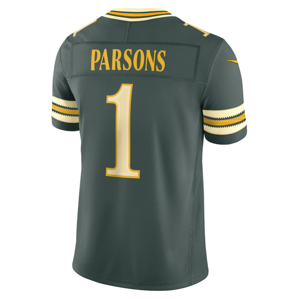 Micah Parsons Green Bay Packers 2026 Rivalries Collection Stitched Limited Jersey - Green