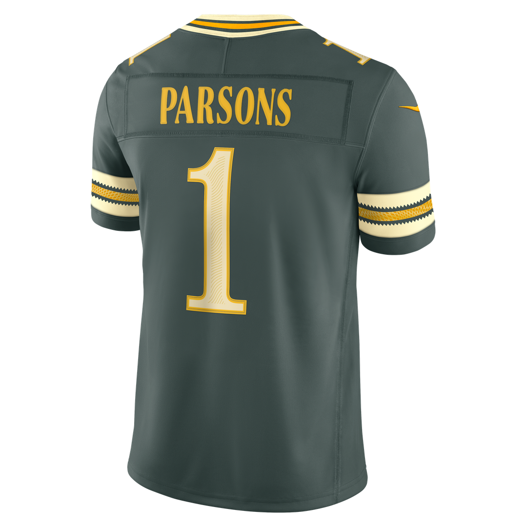 Micah Parsons Green Bay Packers 2026 Rivalries Collection Stitched Limited Jersey - Green