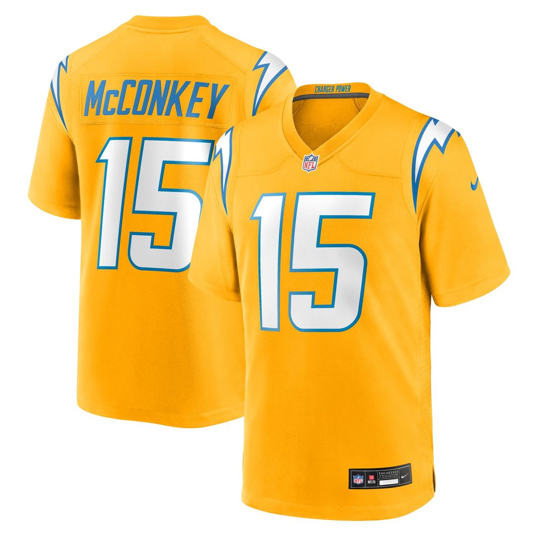 Ladd McConkey Los Angeles Chargers Player Game Jersey - Powder Blue