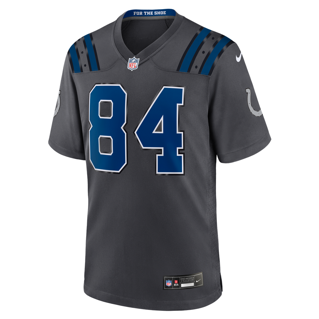 Tyler Warren Indianapolis Colts 2026 Rivalries Collection Game Jersey - Anthracite