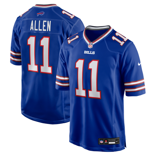 Kyle Allen Buffalo Bills Team Game Jersey - Royal