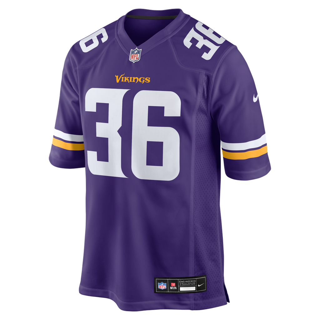 Zavier Scott Minnesota Vikings Team Game Jersey - Purple