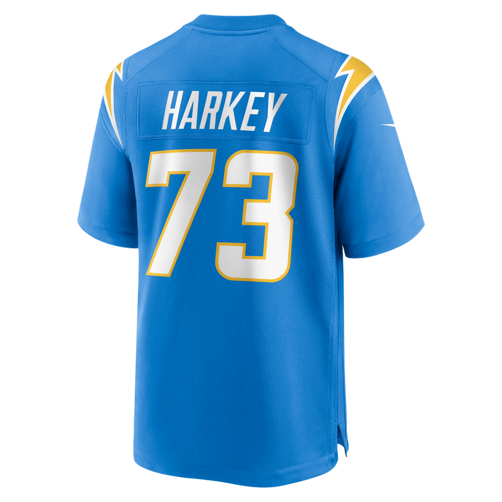 Alex Harkey Los Angeles Chargers Team Game Jersey - Powder Blue