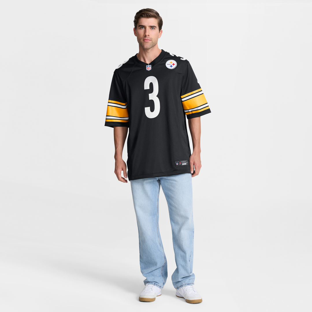 Jaquan Brisker Pittsburgh Steelers Team Game Jersey - Black