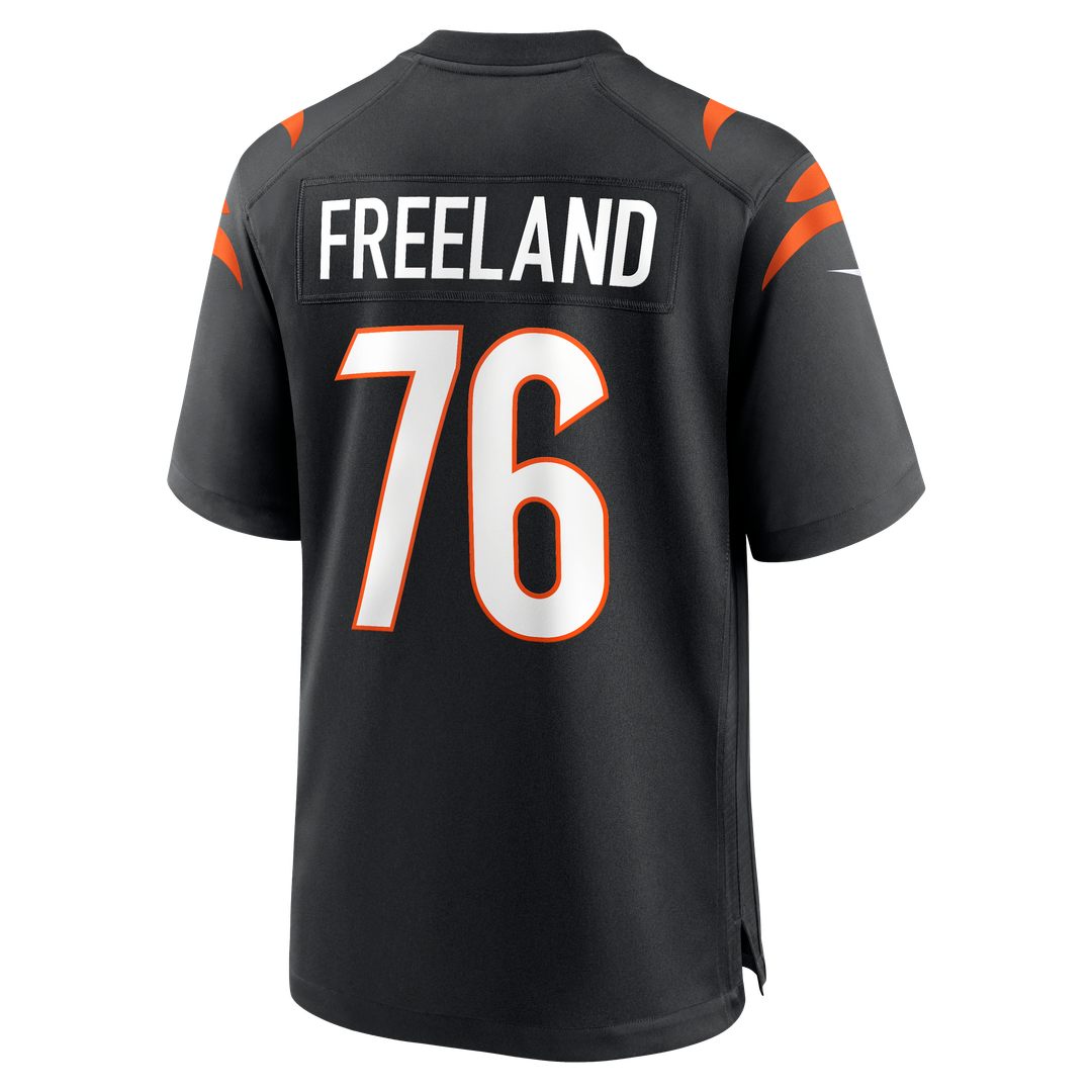 Blake Freeland Cincinnati Bengals Team Game Jersey - Black