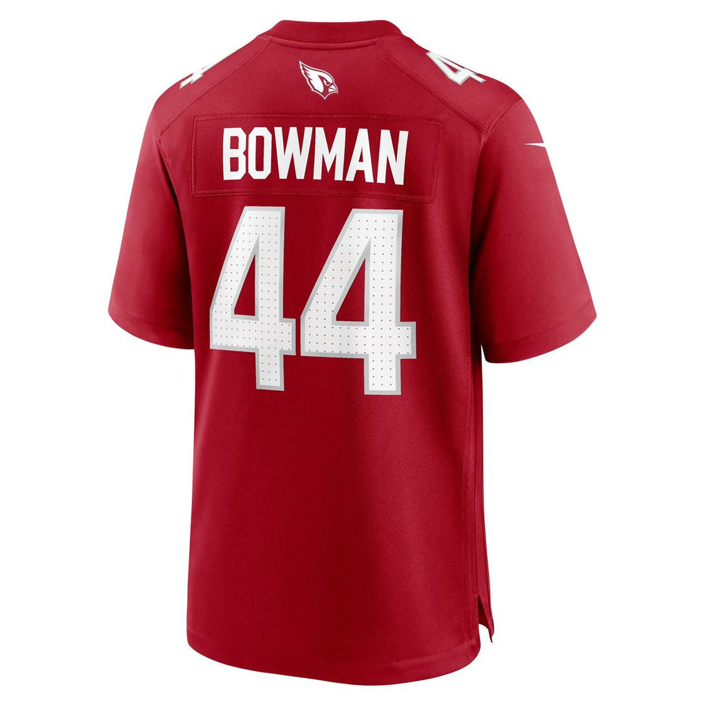 Shawn Bowman Arizona Cardinals Team Game Jersey - Cardinal