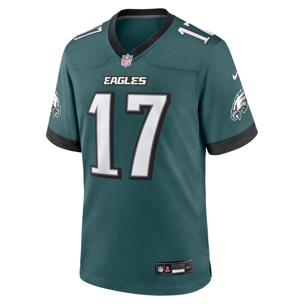 Arnold Ebiketie Philadelphia Eagles Team Game Jersey - Midnight Green